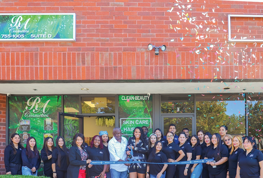 RA Cosmetics Store Opening 